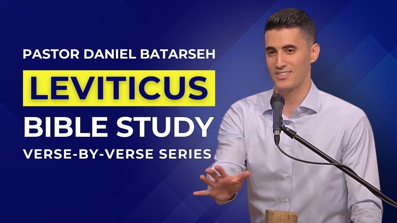 Leviticus 26-27 Bible Study (Blessings for Obedience/Laws About Vows) | Pastor Daniel Batarseh