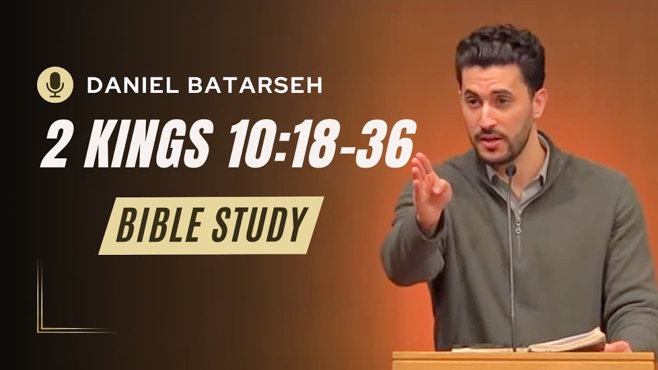 2 Kings 10 (Part 2) Bible Study (Jehu Strikes Down the Prophets of Baal) | Pastor Daniel Batarseh