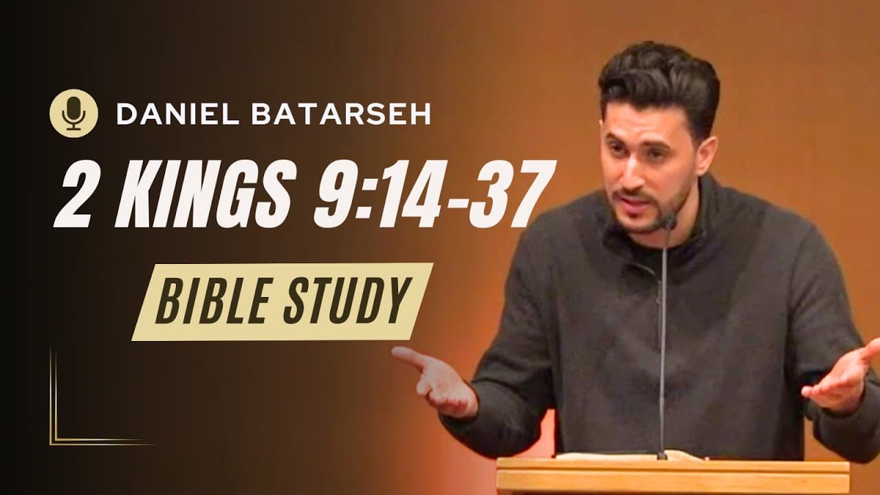 2 Kings 9 (Part 2) Bible Study (Jehu kills Joram, Ahaziah & Jezebel) | Pastor Daniel Batarseh