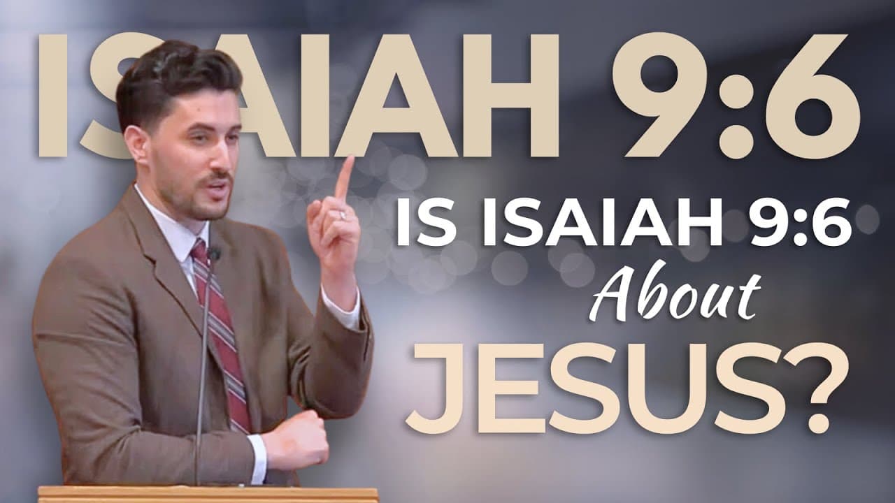 Is Isaiah 9:6 About Jesus? | Isaiah 9:6 | Pastor Daniel Batarseh