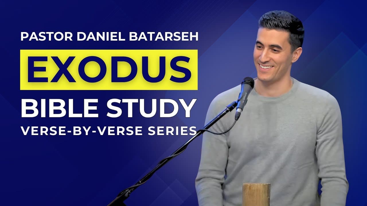 Exodus 35, 36, 37, 38, 39 & 40 Bible Study (Making of the Tabernacle) | Pastor Daniel Batarseh
