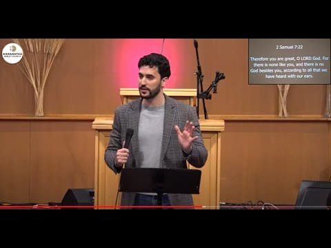 2 Samuel 7 (Part 2) Bible Study (David's Prayer of Gratitude) | Pastor Daniel Batarseh