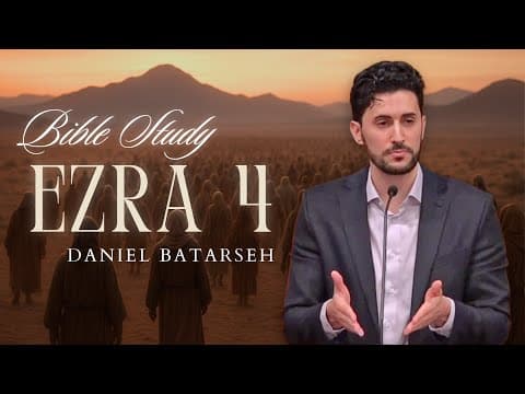 Ezra 4 Bible Study (Adversaries Oppose Temple Rebuilding/King Artaxerxes) | Pastor Daniel Batarseh