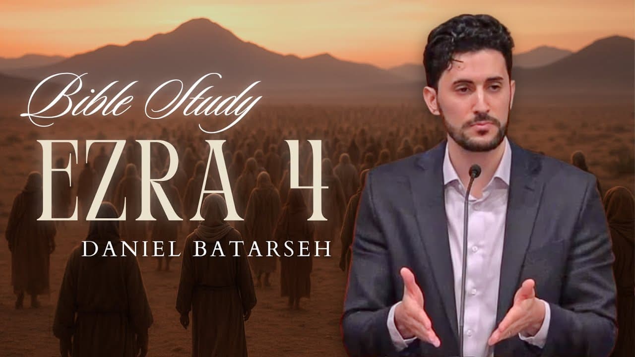 Ezra 4 Bible Study (Adversaries Oppose Temple Rebuilding/King Artaxerxes) | Pastor Daniel Batarseh