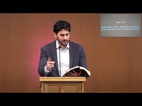 Five Instructions for Serious Servants of God | Mark 6:6-13 | Pastor Daniel Batarseh