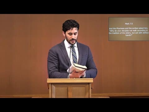 Is The Bible Enough? (A Case for The Supremacy of Scripture) | Mark 7:1-13 | Pastor Daniel Batarseh