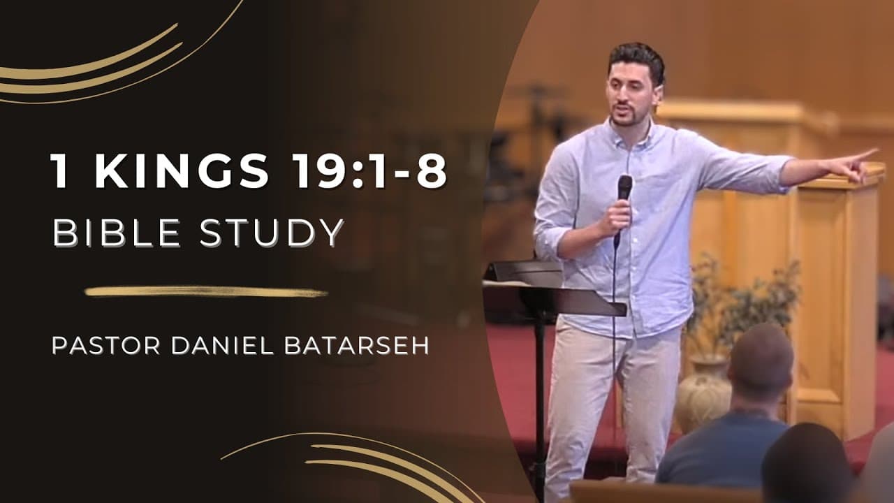 1 Kings 19 (Part 1) Bible Study (Elijah Flees Jezebel) | Pastor Daniel Batarseh