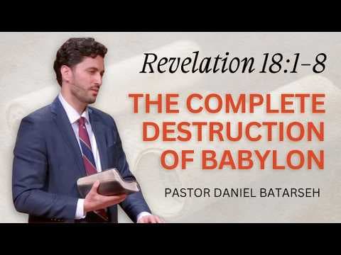 The Complete Destruction of Babylon | Revelation 18:1-8 | Pastor Daniel Batarseh (6/14/26)